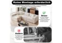 ANYSUN Modulares Ecksofa L-förmig Cord Beige Bild 5