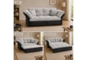ANYSUN Schlafsofa 3-in-1 Ausziehsofa mit Schlaffunktion grau Bild 4
