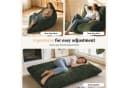 ANYSUN Übergroßer Sitzsack Cord Grau Formstabil Bild 1