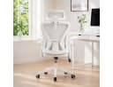 ANYSUN Bürostuhl ergonomisch Schwarz/Gold Carbonstahl Bild 4