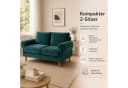ANYSUN 2-Sitzer Sofa Chenille Grün Modern Bild 4