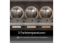 ANYSUN Runder LED Wandspiegel 80 cm Silber Touch Anti-Beschlag Bild 5