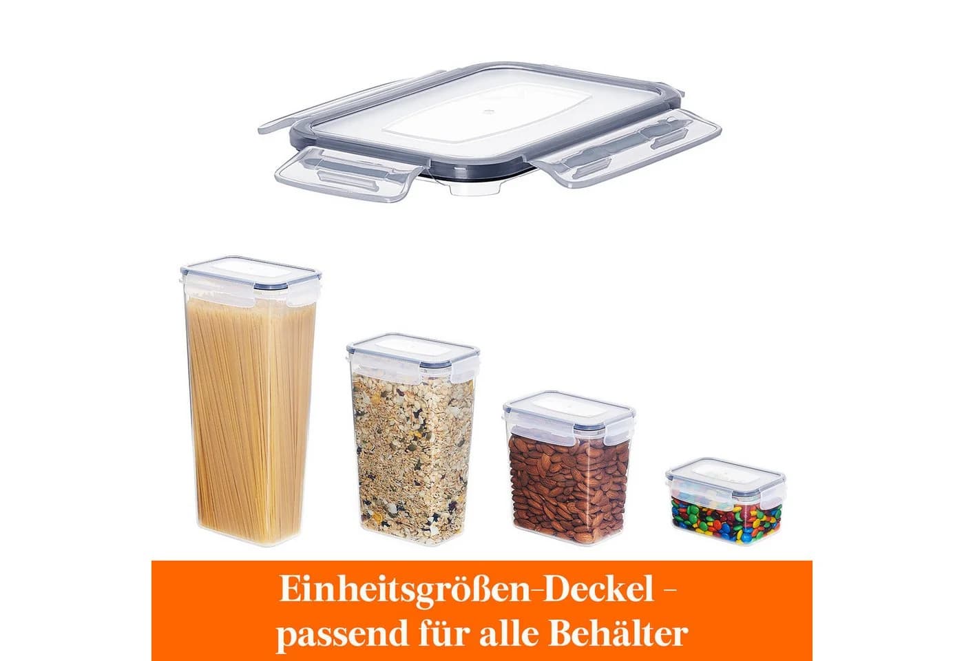 Lifewit Vorratsdose 24er luftdicht BPA-frei Kunststoff - Bild 5