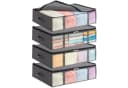 Lifewit Aufbewahrungsbox Unterbett Grau Faltbar mit Deckel Bild 2