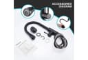 ibettertec Waschtischarmatur Wasserhahn Bad Schwarz, Ausziehbar, 2 Strahlarten, 360 Grad Drehbar Bild 5