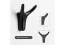 Forrlite Kleiderhaken Wandhaken 5er-Pack Schwarz Bild 3