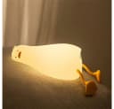 Fanttik LED Nachtlicht Silikon Entenform Warmweiß Bild 2