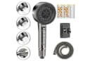 ANYSUN Handbrause Grau mit 4 Strahlarten Bild 2