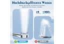 Fanttik Handbrause Hochdruck mit 4 Strahlarten Silber Bild 5