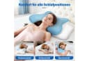 ANYSUN Nackenstützkissen Orthopädisch Hellblau Bild 1