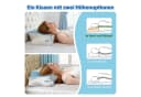 ANYSUN Nackenstützkissen Orthopädisch Hellblau Bild 3