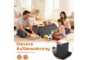 ANYSUN Sitzbank mit Stauraum Hellgrau Leinenoptik Bild 4