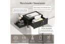 Lifewit Toilettenpapierhalter Schwarz mit Feuchttücherbox Bild 3
