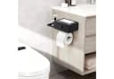 Lifewit Toilettenpapierhalter Schwarz mit Feuchttücherbox Bild 5