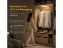 Fanttik LED Unterbauleuchte Schrankbeleuchtung Kabellos mit Bewegungsmelder und Lichtsensor, 23cm LED Leiste mit 900 mAh Wiederaufladbarer Akku Farbwechsler, Warmweiß, Kaltweiß, Neutralweiß, 6000K 4000K 3000K Dimmbar Nachtlicht für Treppenbeleuchtung und Kueche Bild 3