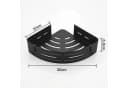 Fanttik Duschregal Duschablage ohne Bohren Badezimmer Organizer Badregal Duschregal 1-tlg. Duschkörbe für Bad Küche Toilette Bild 1
