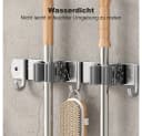 Fanttik Wandhaken Besenhalterung 4 Halter 5 Haken Edelstahl Bild 5