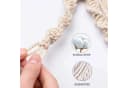 MOPUEA Makramee Wandbehang Boho Wanddeko Beige Bild 4