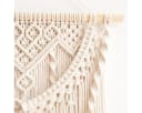MOPUEA Makramee Wandbehang Boho Wanddeko Beige Bild 5