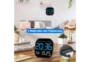 MOPUEA Digitale LED-Wanduhr mit Fernbedienung, 7-Zoll-Display, Timer & Countdown Bild 4