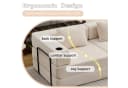 Leawin Schlafsofa 2-Sitzer Chenille Wohnzimmer Sofa Bild 5