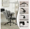 Leawin Ergonomischer Bürostuhl Grau mit Air-Lordosenstütze Bild 3