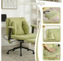 Vankel Bürostuhl Grün Ergonomisch mit Air-Lordosenstütze Bild 5