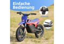 Vankel Elektro-Kindermotorrad SX-E350 Schwarz/Rot 350W Bild 3