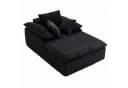 ANYSUN Relaxsessel Cord-Schlafsofa Schwarz Bild 2