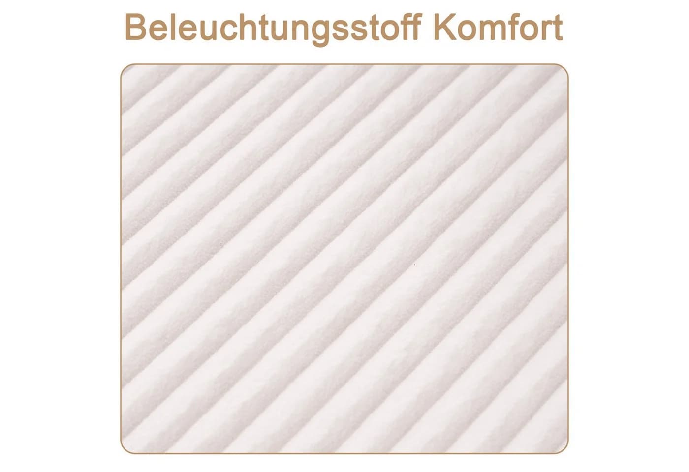 ANYSUN Relaxsessel Cord-Schlafsofa Weiß - Bild 5