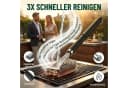 Forrlite Grillbürste Premium Edelstahl 3-in-1 mit Schaber 42 cm Bild 3