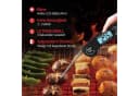 Forrlite Grillthermometer Schwarz LCD Display Edelstahlsonde Bild 1