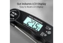 Forrlite Grillthermometer Schwarz LCD Display Edelstahlsonde Bild 4