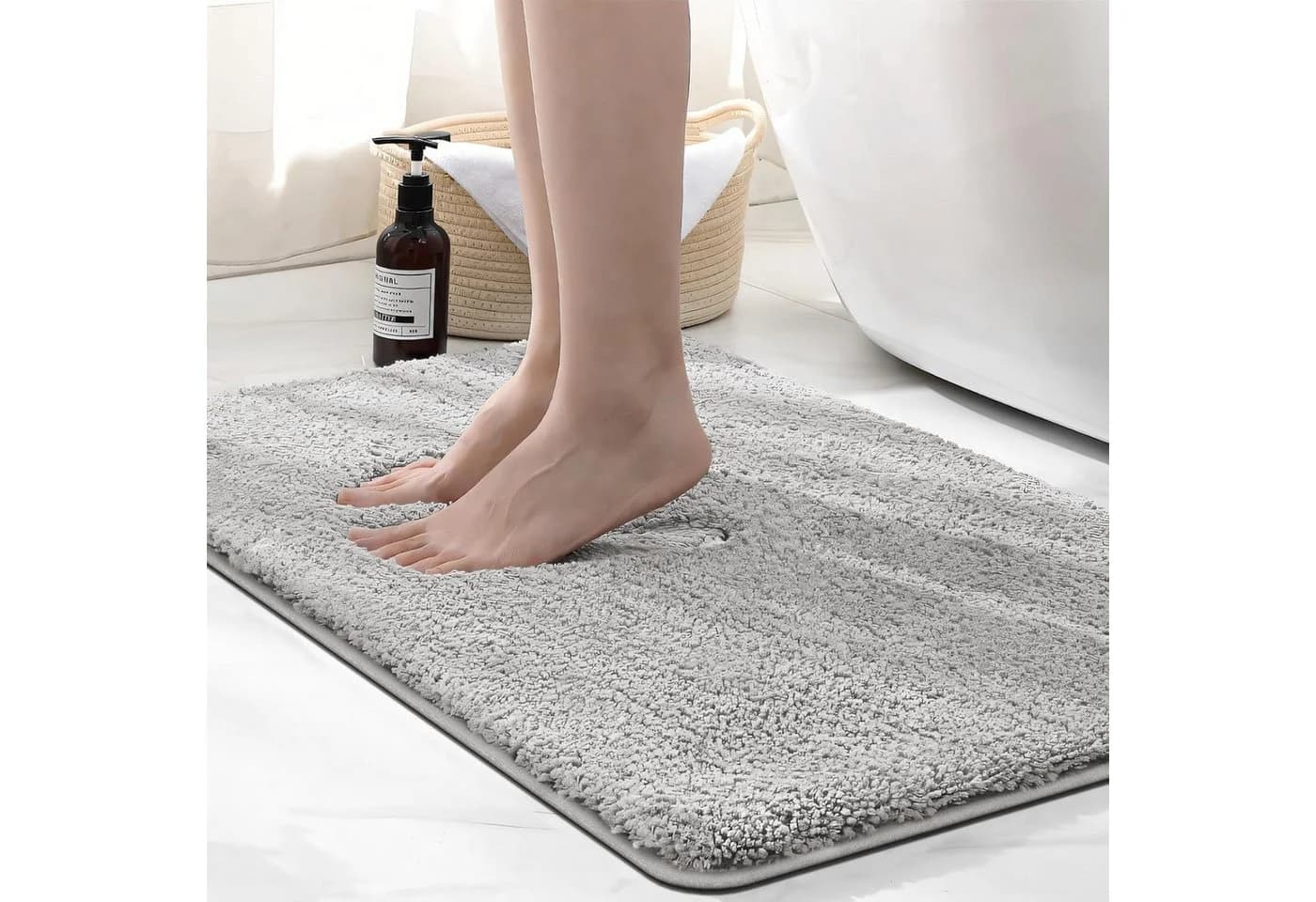 Forrlite Badematte rutschfest saugfähig 40x60 cm - Bild 2