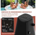 Meulbaty Whirlpool aufblasbar MSpa Tekapo 2-4 Personen Schwarz/Weiß Bild 4