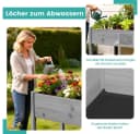 Meulbaty Hochbeet Kiefernholz 80 cm Arbeitshöhe Bild 5