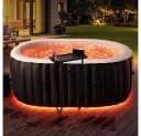 Meulbaty Aufblasbarer Whirlpool für 2 Personen mit 90 Massagedüsen Bild 2