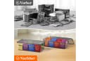 Lifewit Teebox 2er Set Stapelbar Transparent Schwarz Bild 5