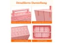 Lifewit Badorganizer Kunststoff Rosa Bild 3