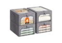 Lifewit Aufbewahrungsboxen Set 4 St. mit Klarsichtfenster & Griffe Bild 2