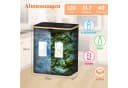 Lifewit Pfandflaschen Organizer mit Deckel 120L Schwarz Bild 1