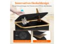 Lifewit Pfandflaschen Organizer mit Deckel 120L Schwarz Bild 4