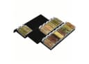 Lifewit Gewürzregal Gewürz Organizer Schublade, Abnehmbares Gewürzregal Schwarz Bild 2