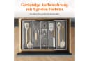 Lifewit Besteckeinsatz Grau, Erweiterbar auf 57 cm Bild 3