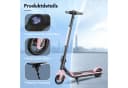 Fanttik Elektro-Kinderroller Kinder faltbarer E-Scooter Rosa LED-Beleuchtung Bild 4