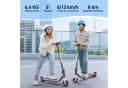 Fanttik Elektro-Kinderroller Kinder faltbarer E-Scooter Rosa LED-Beleuchtung Bild 5