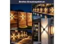 Vornix LED Außen-Wandleuchte Solar, Up and Down, 8 Farbmodi, IP66 Wasserdicht Bild 1