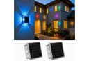 Vornix LED Außen-Wandleuchte Solar Up and Down IP66 Wasserdicht 8 Farbmodi Bild 2