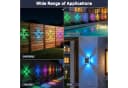 Vornix LED Außen-Wandleuchte Solar Up and Down IP66 Wasserdicht 8 Farbmodi Bild 3