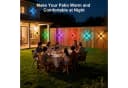 Vornix LED Außen-Wandleuchte Solar Up and Down IP66 Wasserdicht 8 Farbmodi Bild 4